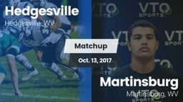 Matchup: Hedgesville High vs. Martinsburg  2017