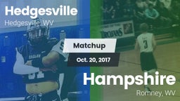 Matchup: Hedgesville High vs. Hampshire  2017