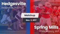Matchup: Hedgesville High vs. Spring Mills  2017