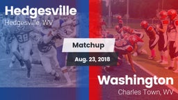 Matchup: Hedgesville High vs. Washington  2018