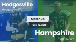 Matchup: Hedgesville High vs. Hampshire  2018