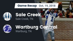 Recap: Sale Creek  vs. Wartburg Central  2018