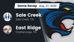 Recap: Sale Creek  vs. East Ridge  2020
