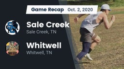 Recap: Sale Creek  vs. Whitwell  2020