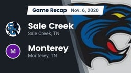 Recap: Sale Creek  vs. Monterey  2020