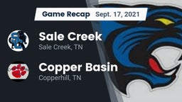 Recap: Sale Creek  vs. Copper Basin  2021