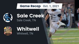Recap: Sale Creek  vs. Whitwell  2021