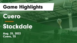 Cuero  vs Stockdale  Game Highlights - Aug. 25, 2022