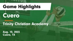 Cuero  vs Trinity Christian Academy  Game Highlights - Aug. 10, 2023