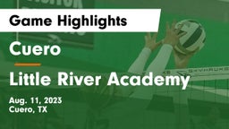 Cuero  vs Little River Academy Game Highlights - Aug. 11, 2023