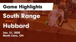 South Range vs Hubbard  Game Highlights - Jan. 31, 2020