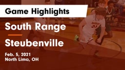 South Range vs Steubenville  Game Highlights - Feb. 5, 2021