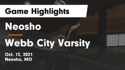 Neosho  vs Webb City Varsity Game Highlights - Oct. 12, 2021