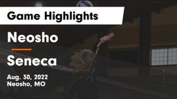 Neosho  vs Seneca  Game Highlights - Aug. 30, 2022