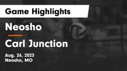 Neosho  vs Carl Junction  Game Highlights - Aug. 26, 2023