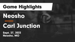 Neosho  vs Carl Junction  Game Highlights - Sept. 27, 2023
