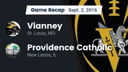 Recap: Vianney  vs. Providence Catholic  2016