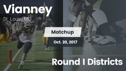 Matchup: Vianney  vs. Round I Districts 2017