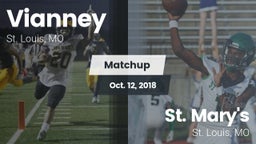 Matchup: Vianney  vs. St. Mary's  2018