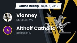 Recap: Vianney  vs. Althoff Catholic  2019