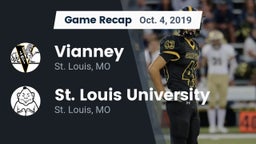 Recap: Vianney  vs. St. Louis University  2019