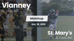 Matchup: Vianney  vs. St. Mary's  2019