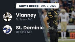 Recap: Vianney  vs. St. Dominic  2020