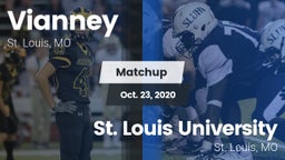 Matchup: Vianney  vs. St. Louis University  2020