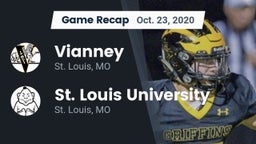 Recap: Vianney  vs. St. Louis University  2020