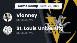 Recap: Vianney  vs. St. Louis University  2022