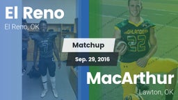 Matchup: El Reno  vs. MacArthur  2016