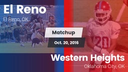 Matchup: El Reno  vs. Western Heights  2016