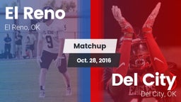 Matchup: El Reno  vs. Del City  2016