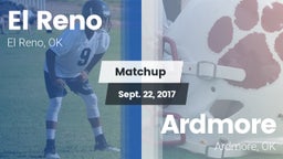 Matchup: El Reno  vs. Ardmore  2017
