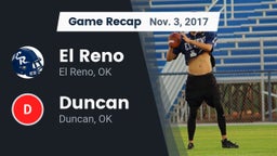 Recap: El Reno  vs. Duncan  2017
