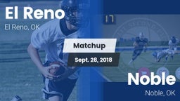 Matchup: El Reno  vs. Noble  2018
