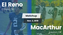Matchup: El Reno  vs. MacArthur  2018