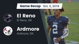 Recap: El Reno  vs. Ardmore  2018