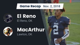 Recap: El Reno  vs. MacArthur  2018