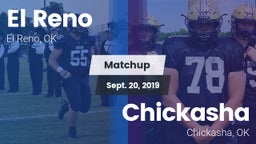 Matchup: El Reno  vs. Chickasha  2019