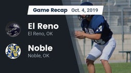 Recap: El Reno  vs. Noble  2019