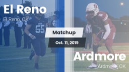 Matchup: El Reno  vs. Ardmore  2019