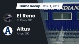 Recap: El Reno  vs. Altus  2019