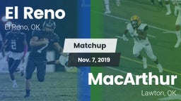 Matchup: El Reno  vs. MacArthur  2019