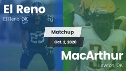 Matchup: El Reno  vs. MacArthur  2020