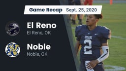 Recap: El Reno  vs. Noble  2020