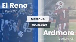 Matchup: El Reno  vs. Ardmore  2020