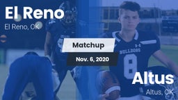 Matchup: El Reno  vs. Altus  2020