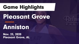 Pleasant Grove  vs Anniston  Game Highlights - Nov. 23, 2020