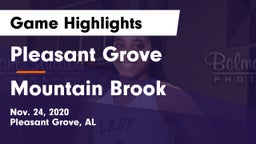 Pleasant Grove  vs Mountain Brook  Game Highlights - Nov. 24, 2020